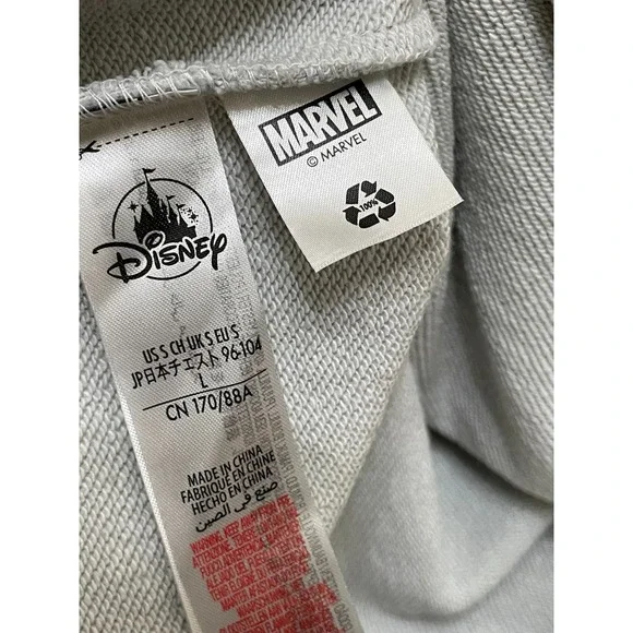 Disney Marvel Wanda Vision S.W.O.R.D Men's S Gray Sweatshirt Cotton Pullover‎ - Picture 8 of 8